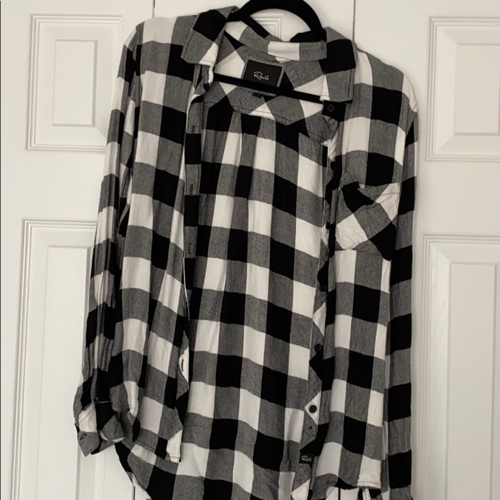 Rails Hunter Plaid Top - image 1